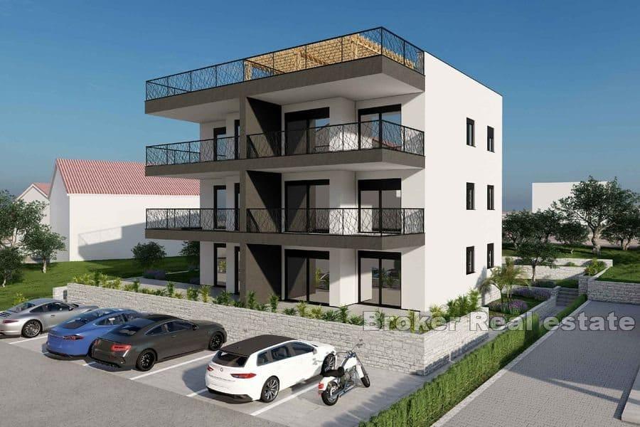 Island of Čiovo - Apartments in a great location with a sea view