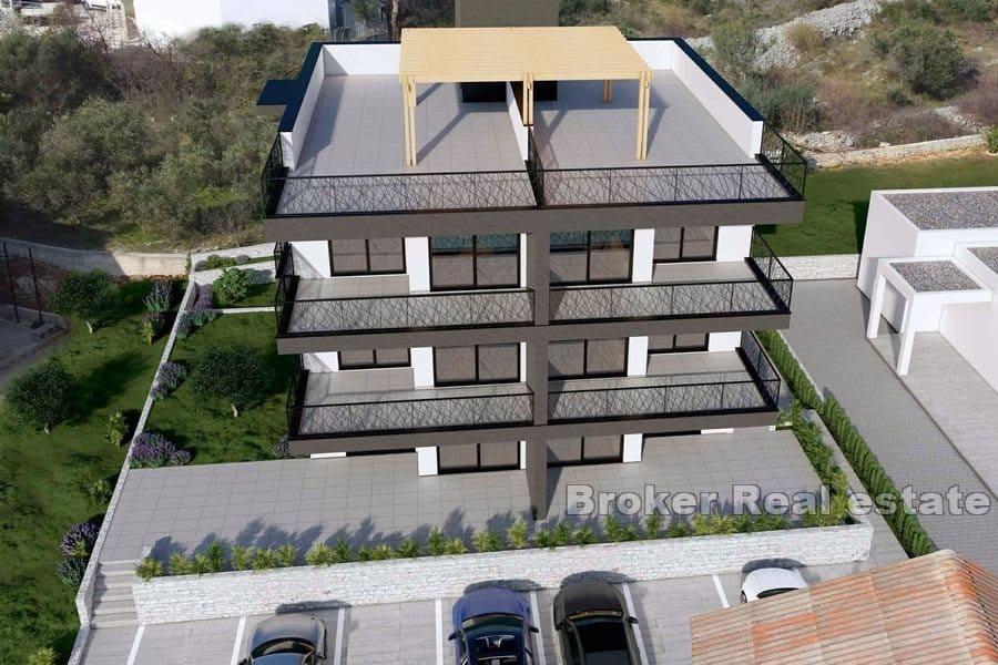 Island of Čiovo - Apartments in a great location with a sea view