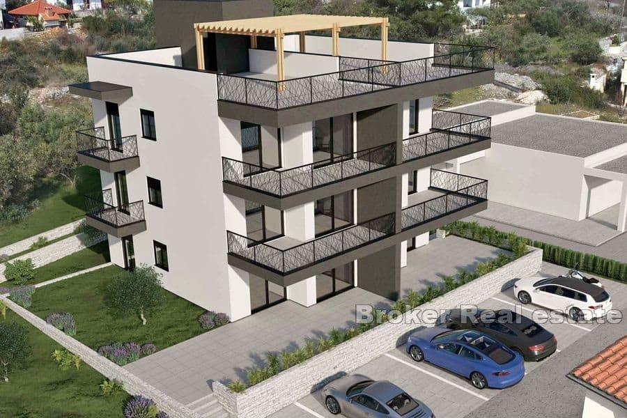 Island of Čiovo - Apartments in a great location with a sea view