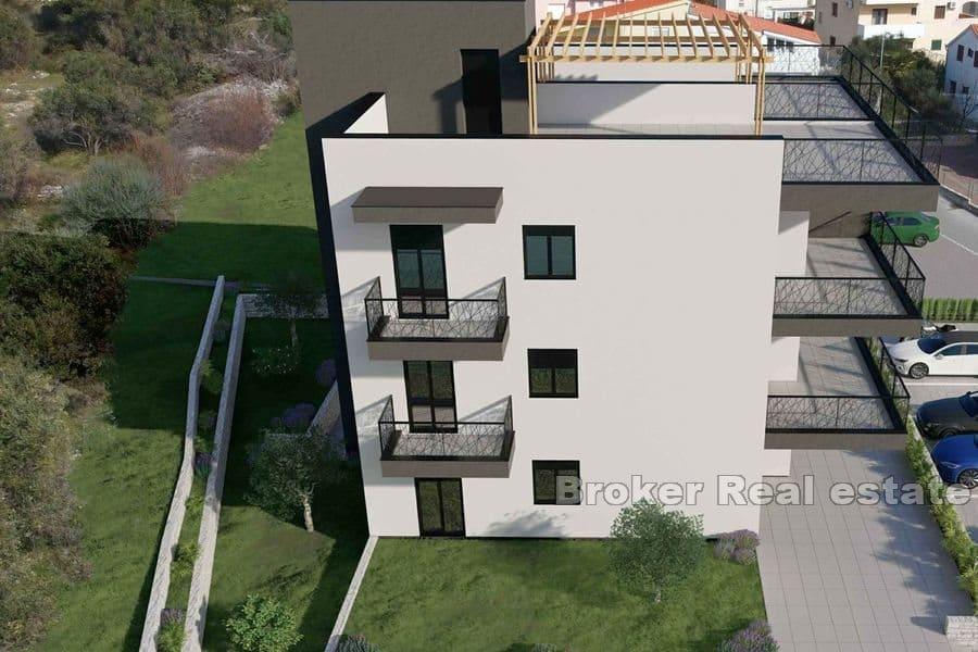 Island of Čiovo - Apartments in a great location with a sea view
