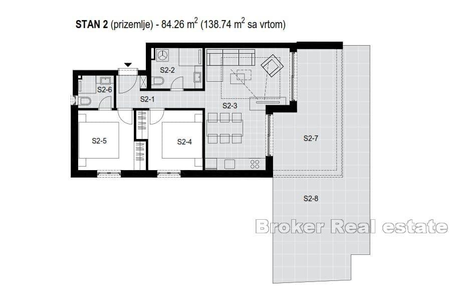 Island of Čiovo - Apartments in a great location with a sea view