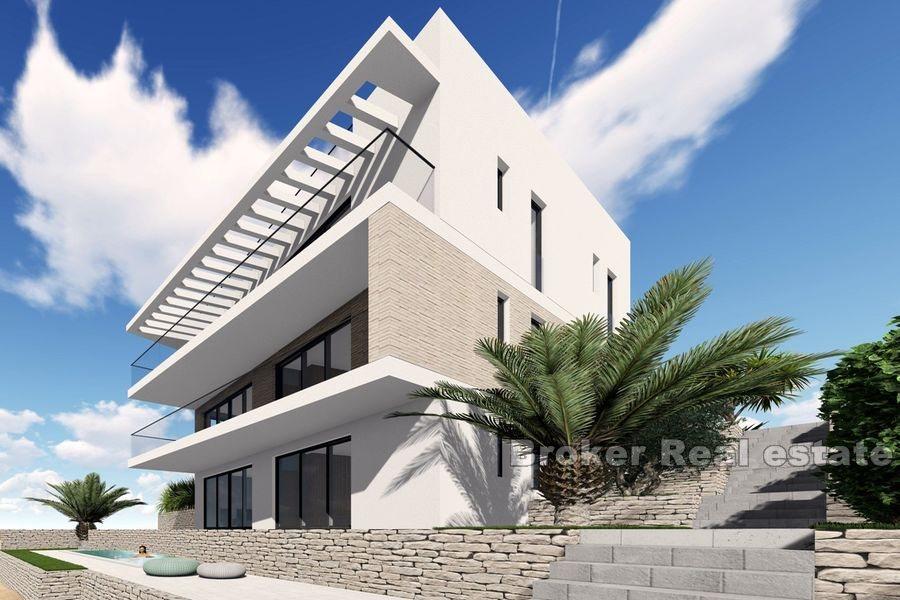 Ostrov Čiovo - Luxusní apartmány ve výstavbě blízko moře