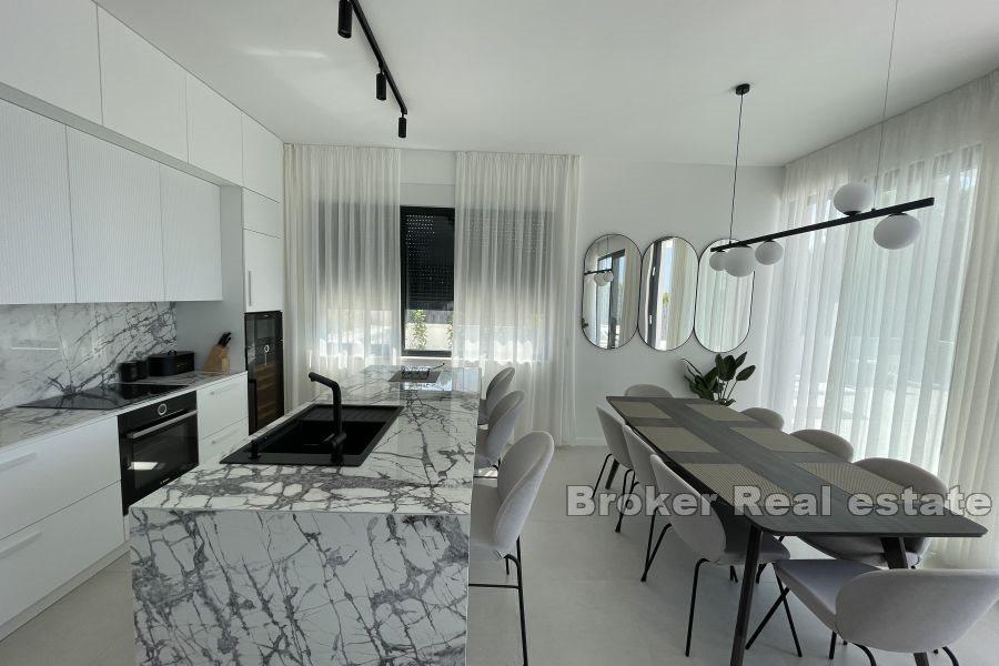 Island of Čiovo - Newly built villa with pool near the sea