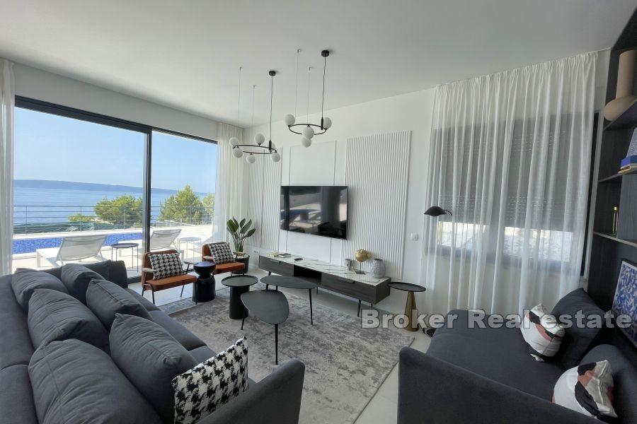 Island of Čiovo - Newly built villa with pool near the sea