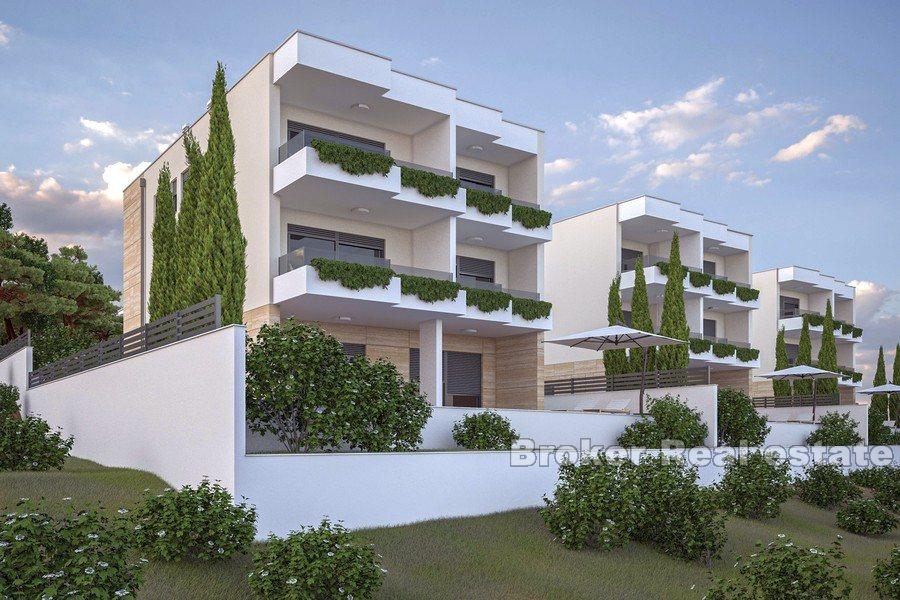 Blízko Splitu - Moderní apartmány ve výstavbě