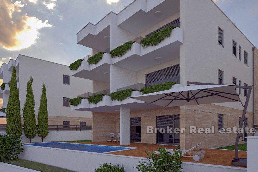 Blízko Splitu - Moderné apartmány vo výstavbe