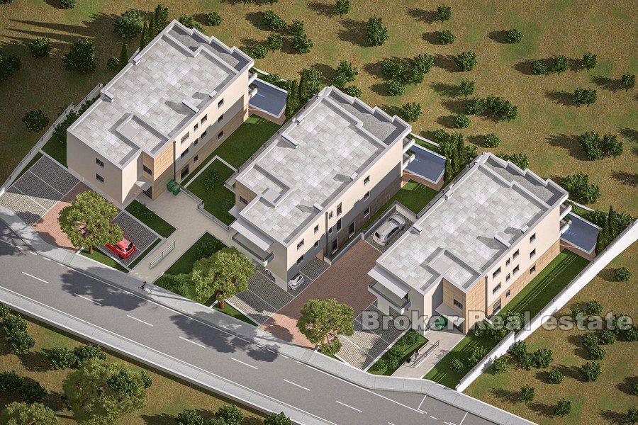 Blízko Splitu - Moderné apartmány vo výstavbe