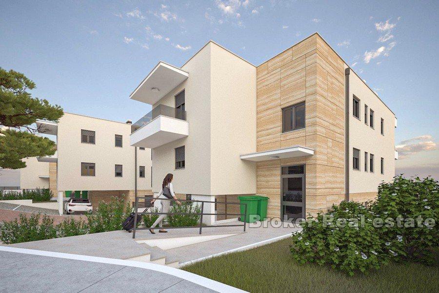 Blízko Splitu - Moderné apartmány vo výstavbe