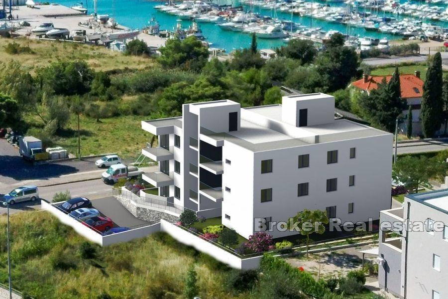 Kaštela - Novopostavené apartmány blízko mora