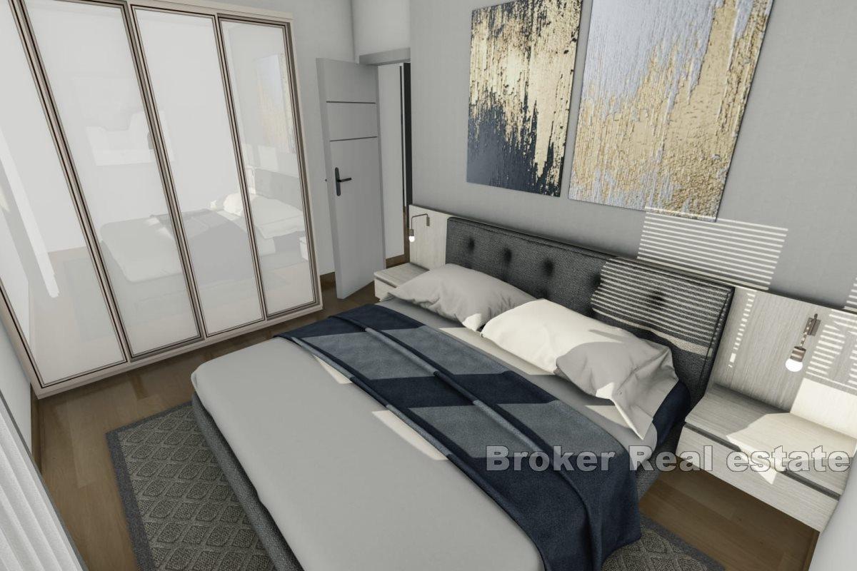 Newly built modern apartments