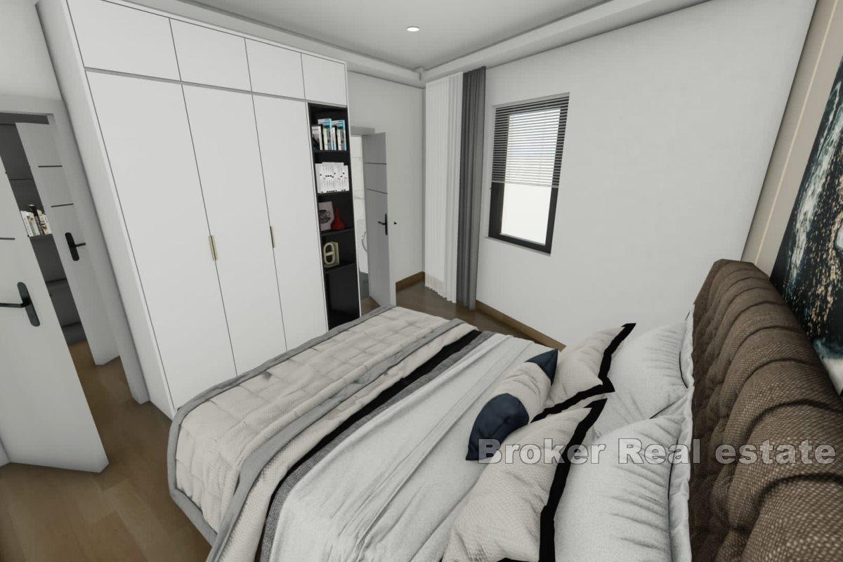 Newly built modern apartments