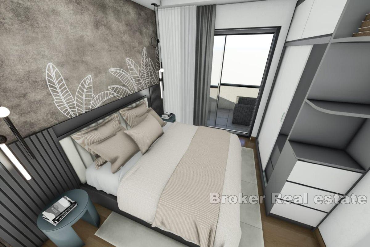 Newly built modern apartments