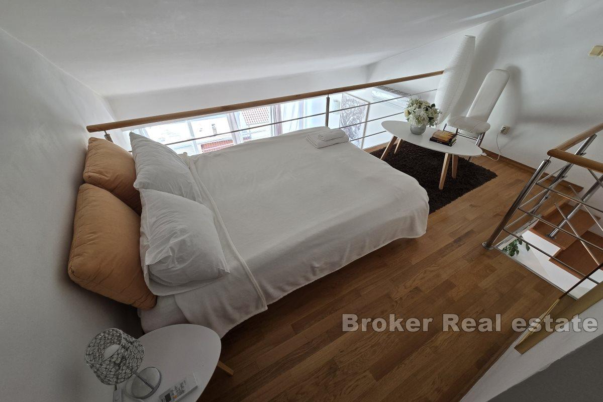 Apartmán s galerií a otevřeným výhledem na moře