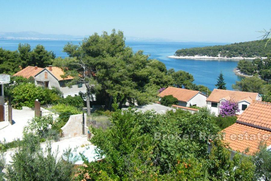 Île de Brac - Terrain à bâtir extraordinaire, baie de Splitska