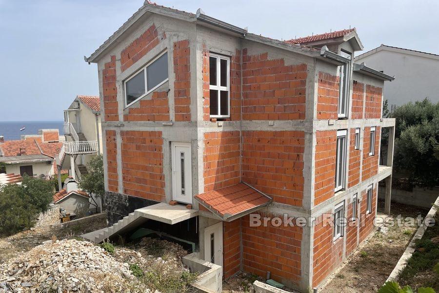 Otok Čiovo - Kuća blizu mora, roh bau stanje