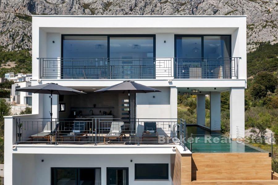 Makarska - Villa mit Pool und offenem Meerblick