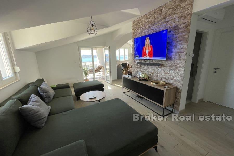 Kaštela - Penthouse s bazénem a výhledem na moře