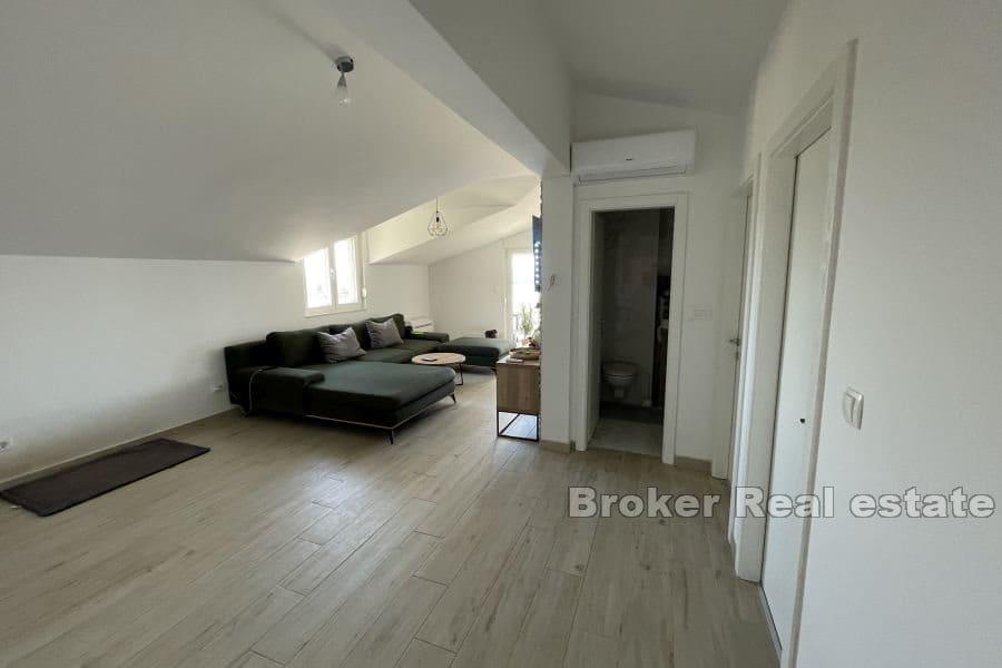 Kaštela - Penthouse s bazénem a výhledem na moře