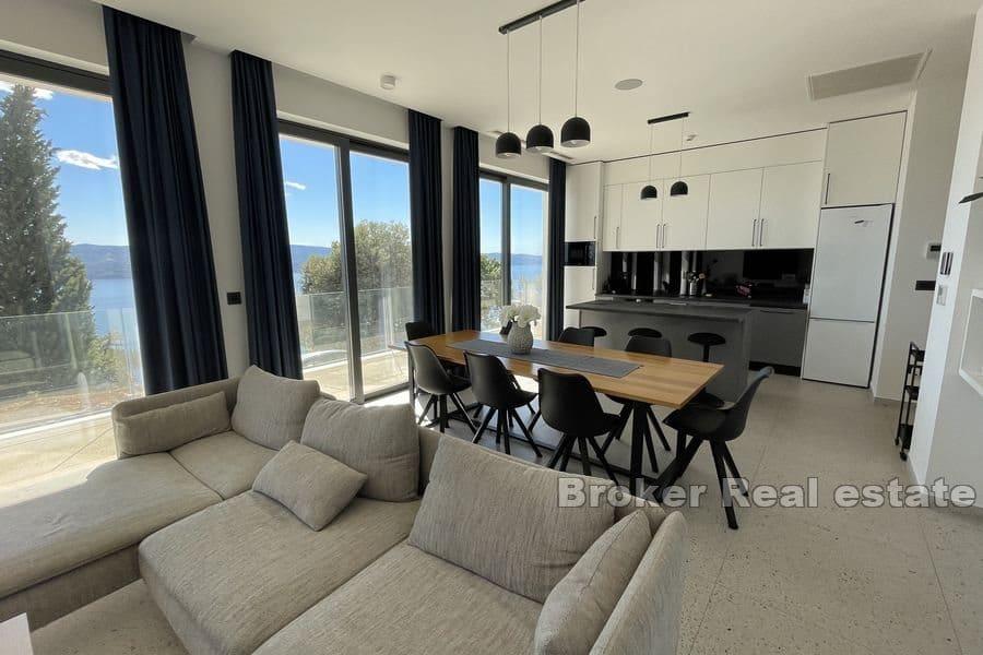 Omis - Villa med pool och öppen havsutsikt