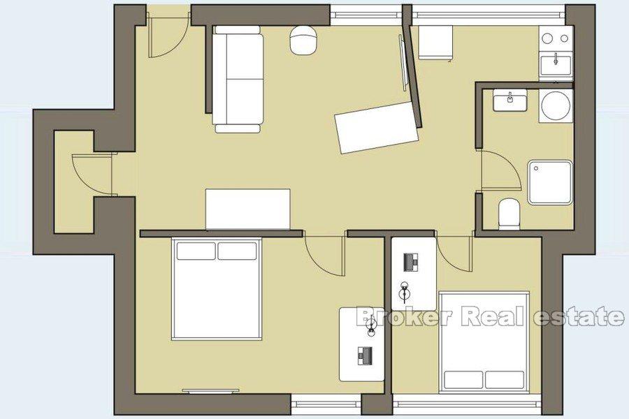 Split, Centrum - Renoverad tvårumslägenhet