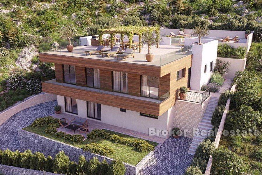 Rogoznica - Modern villa med havsutsikt