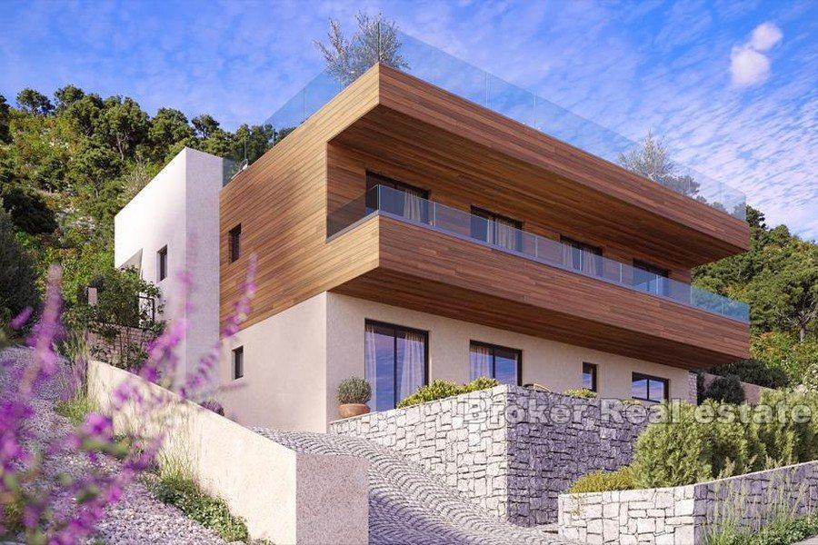 Rogoznica - Současná vila s výhledem na moře