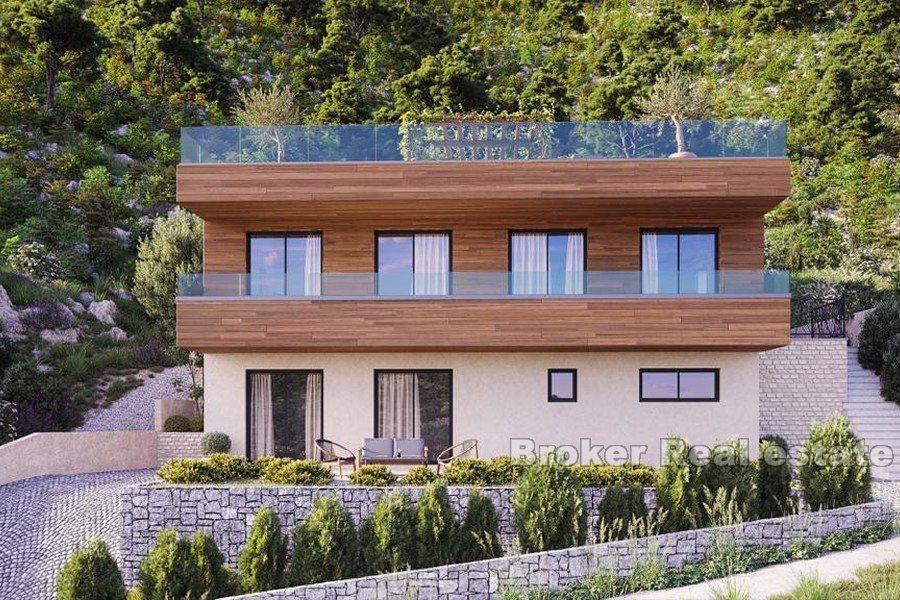 Rogoznica - Modern villa med havsutsikt
