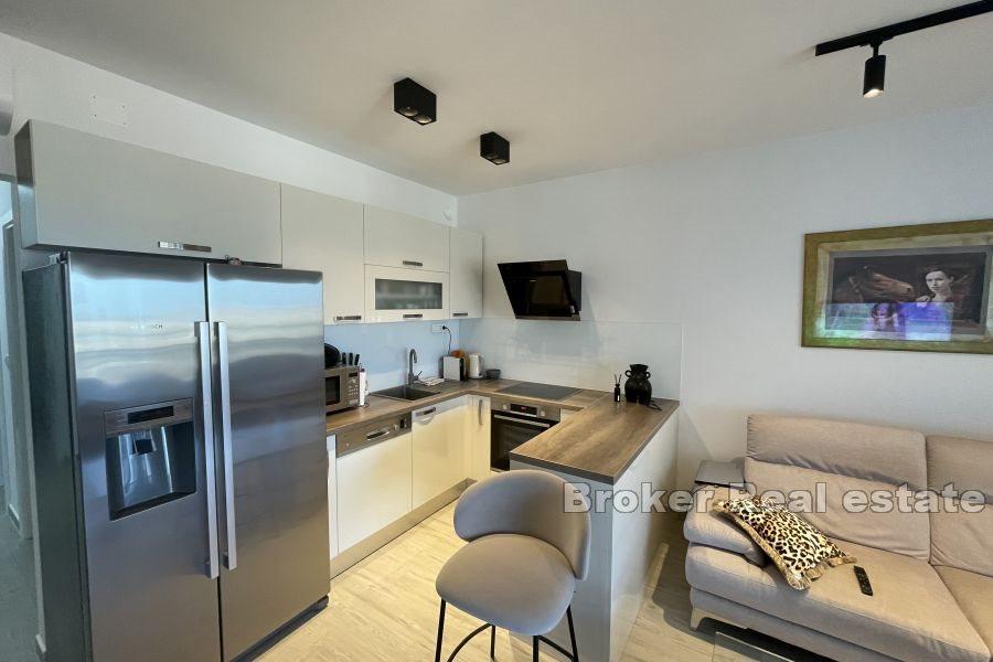 Near Split - Furnished two-room apartment with sea view