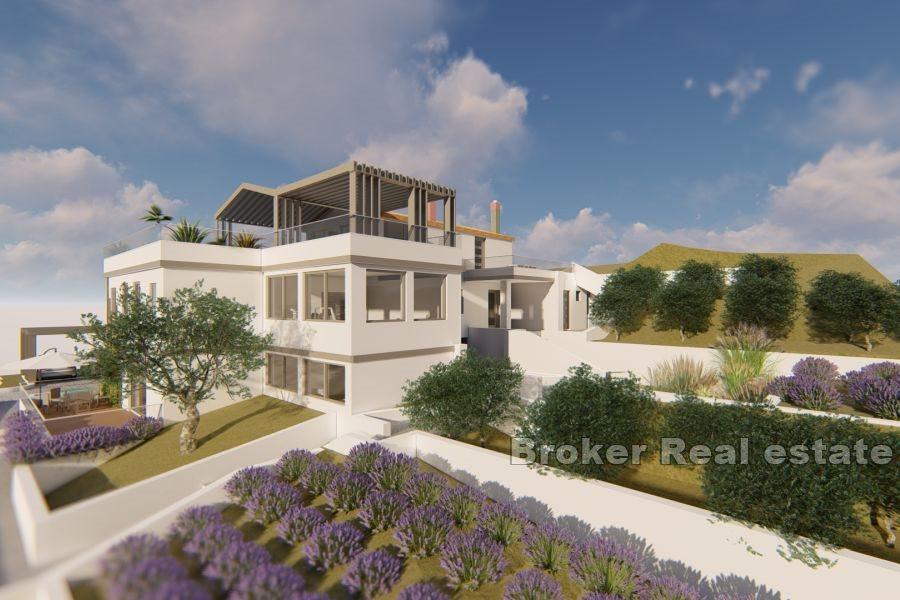 Delat område - Vacker villa med havsutsikt