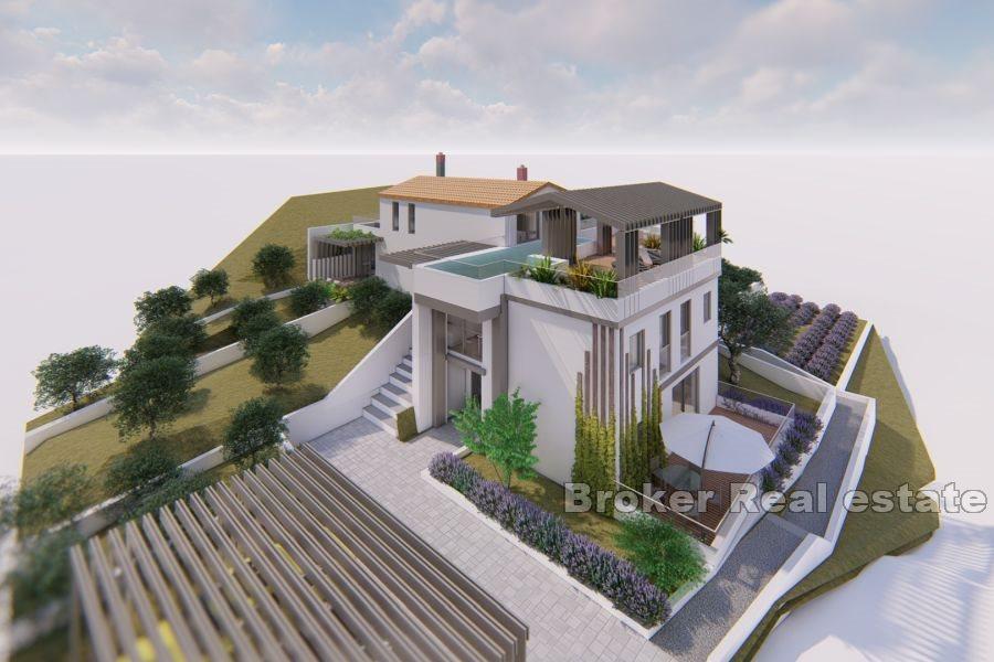 Split Area - Belle villa avec vue mer