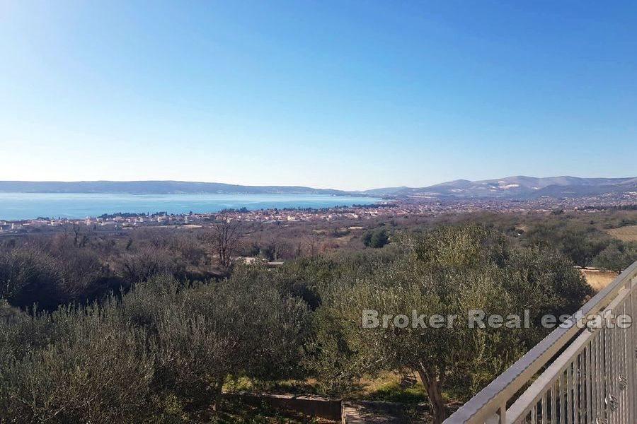 Kastela - House with open sea view
