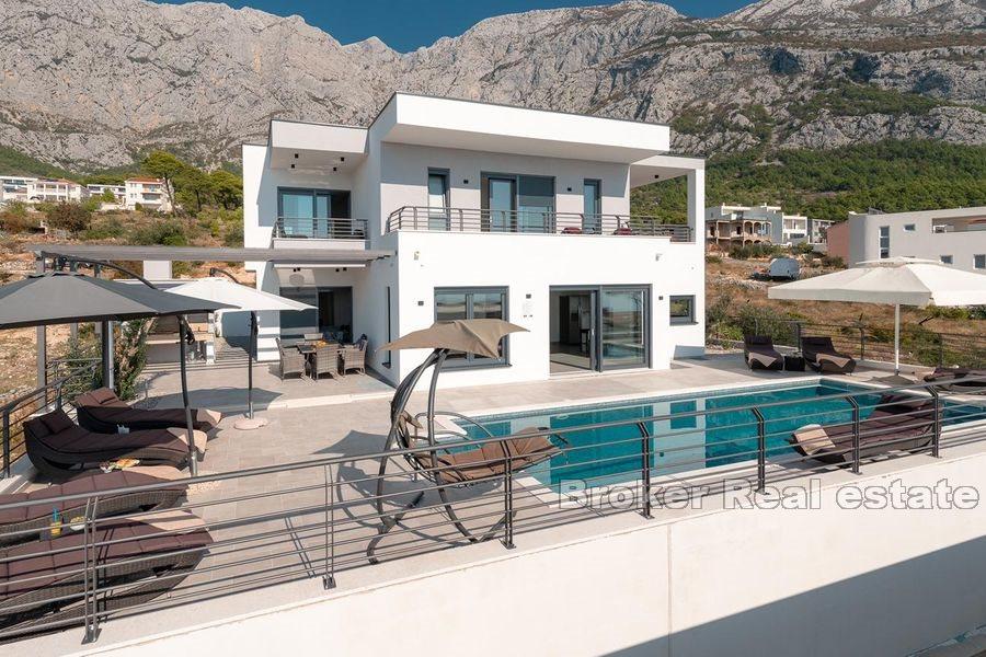 Makarska - Villa con piscina e vista mare