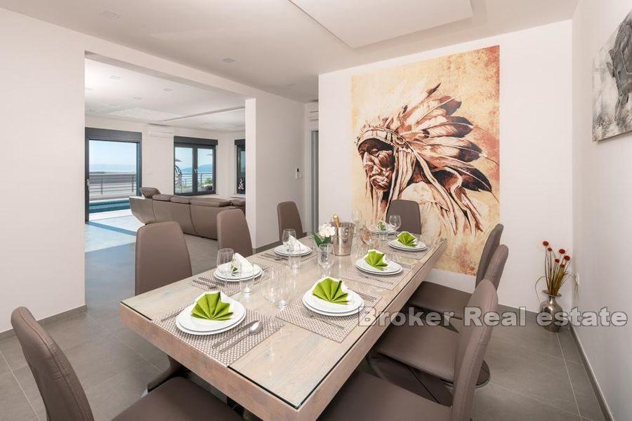 Makarska - Villa med basseng og havutsikt