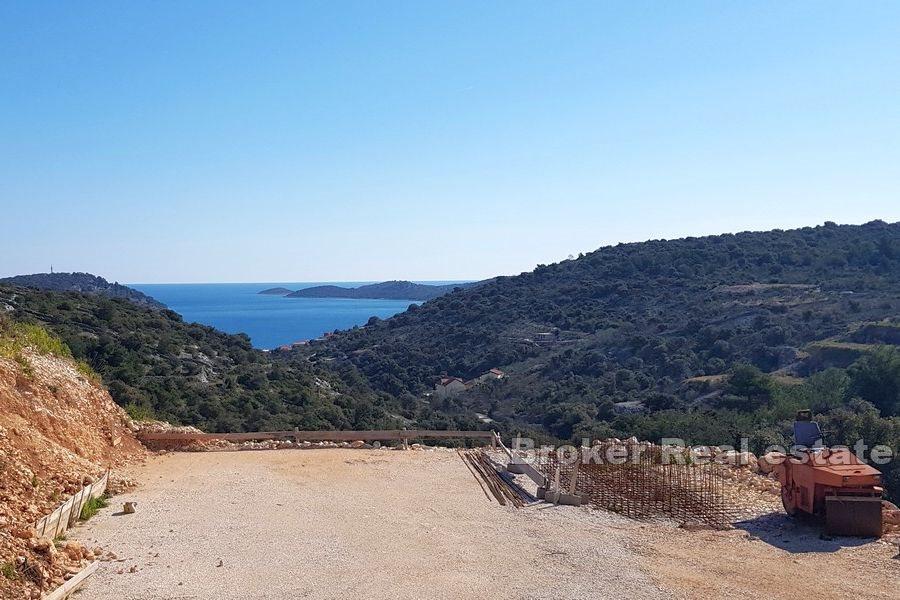 Rogoznica - House in a great location with a sea view