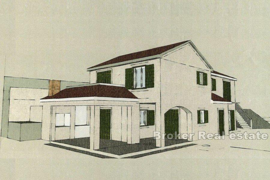 Rogoznica - House in a great location with a sea view