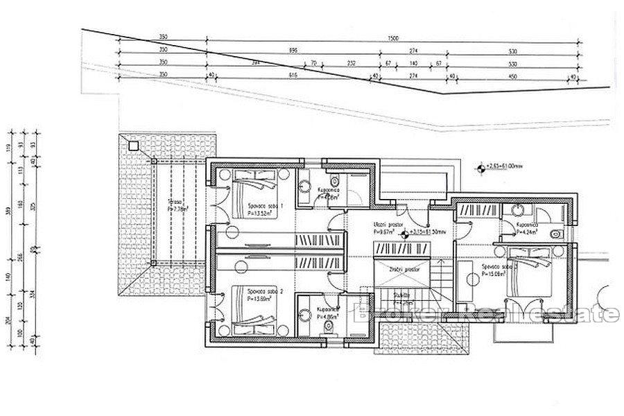 Rogoznica - House in a great location with a sea view