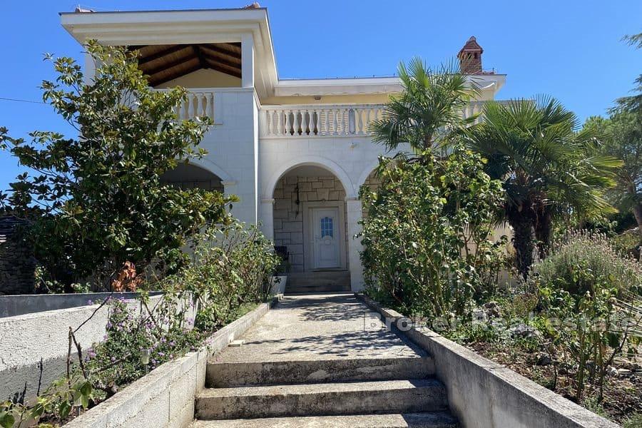 Brac - House with sea view