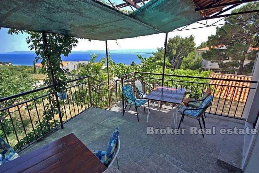 Wyspa Brac - Dom z apartamentami z panoramicznym widokiem na morze