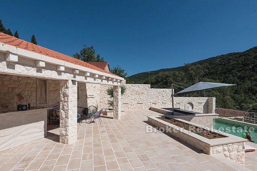 Peljesac - Piękna autochtoniczna kamienna willa