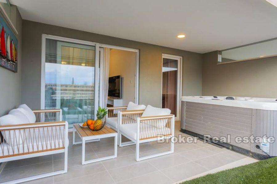 Split - Žnjan, zařízený jednoložnicový apartmán