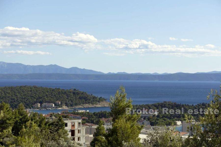 Makarska - Třípokojový apartmán s otevřeným výhledem na moře