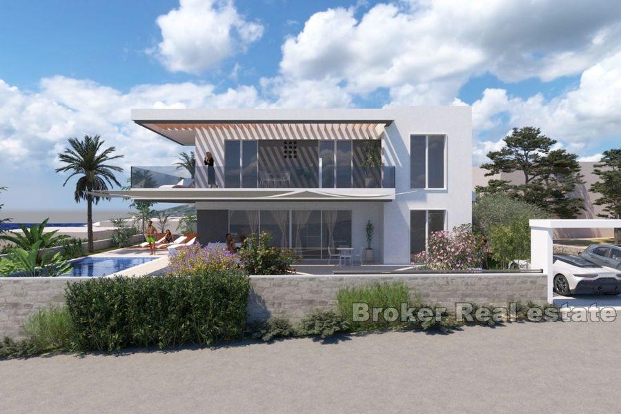 Ostrov Korčula - Stavební pozemek s projektem