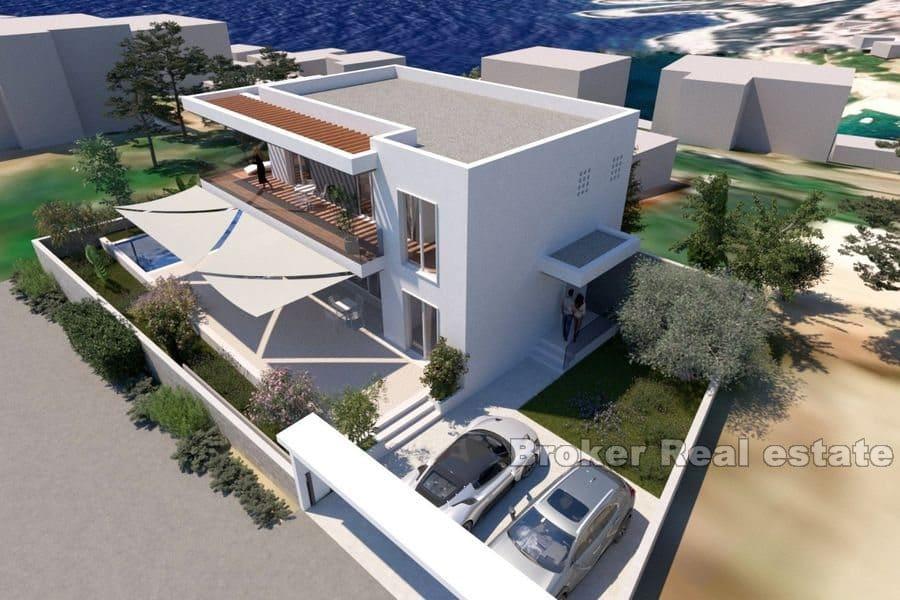 Island of Korčula - Building plot with project
