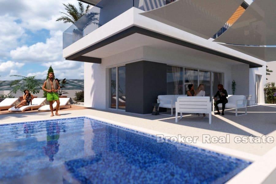 Island of Korčula - Building plot with project