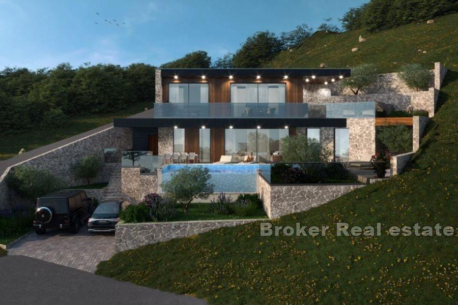 Makarska - a unique property with a swimming pool and a view of the sea