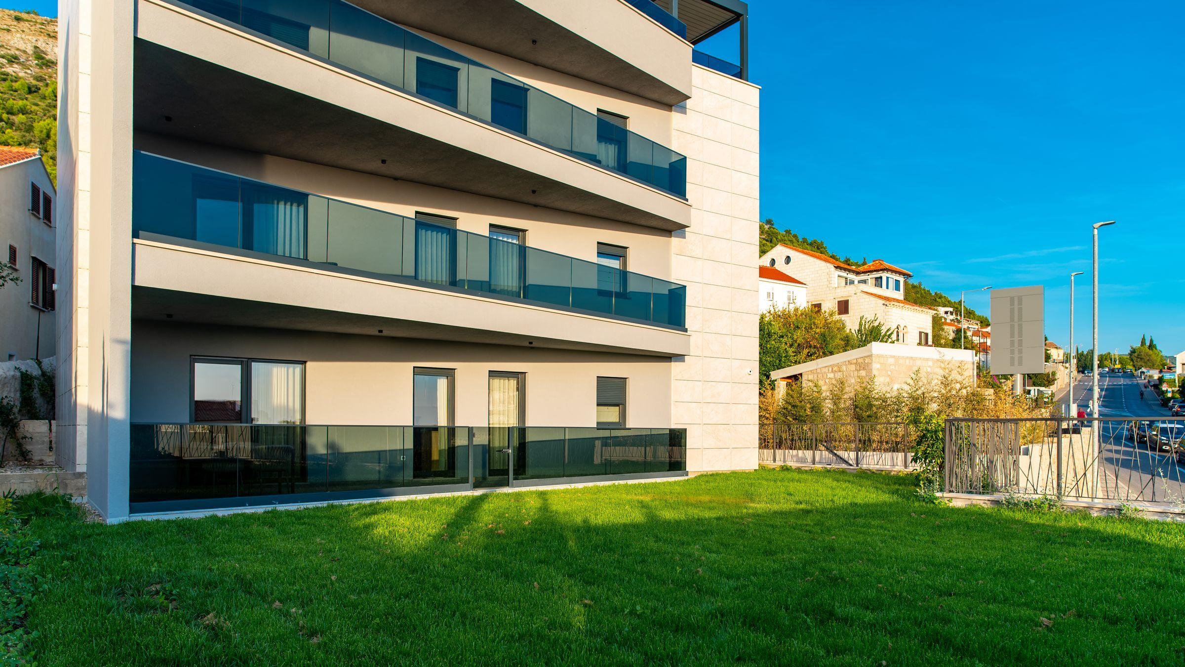 Dubrovnik, centre - immeuble luxueux avec vue sur la mer et la vieille ville