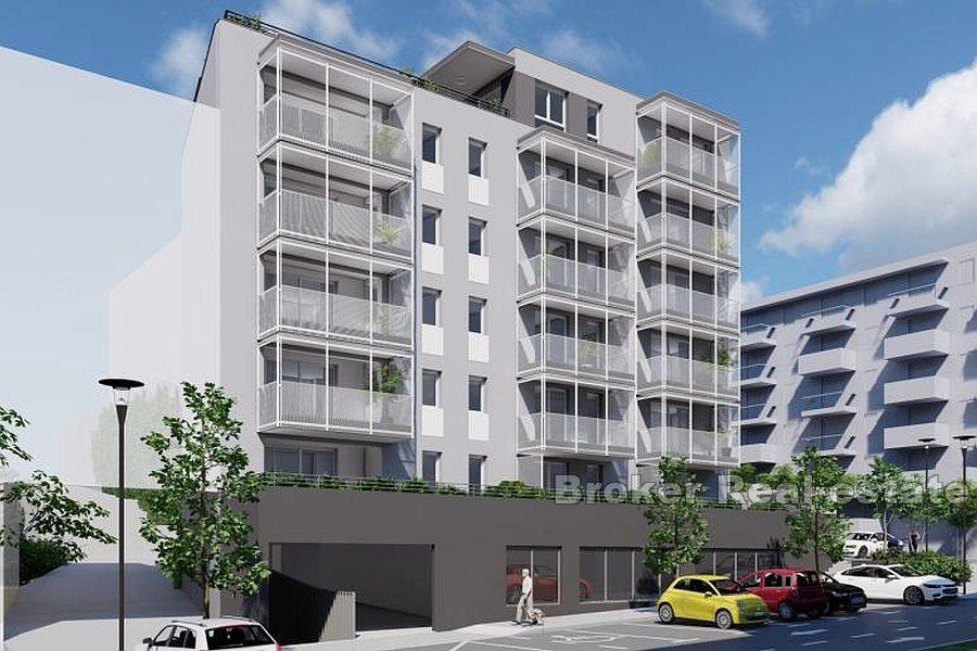 Chorvatsko, Split - krásné apartmány v novostavbě