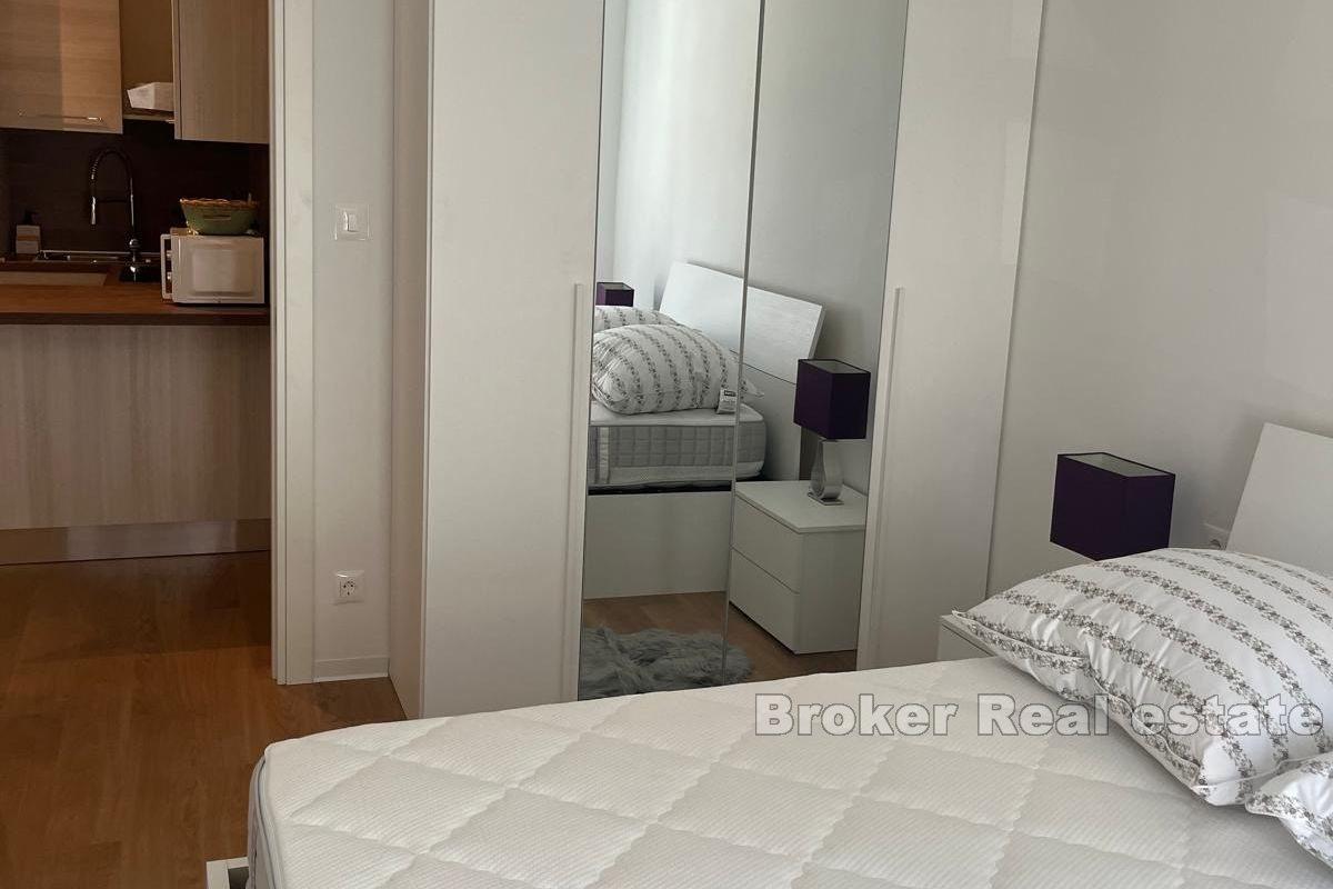 Nowocześnie urządzone mieszkanie z jedną sypialnią