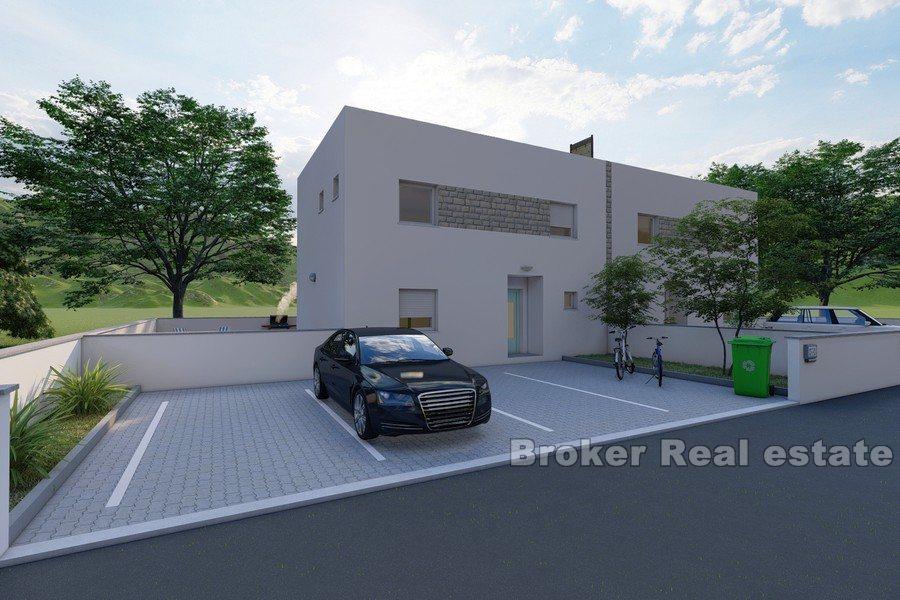 Insel Vir - Doppelhaushälfte mit Pool