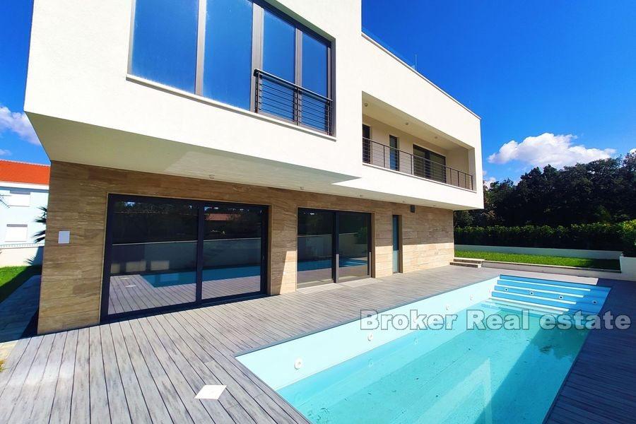 Près de Zadar - Villa moderne avec piscine et vue mer